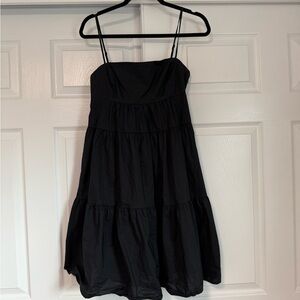 Levi's Black Sleeveless Mini Sundress